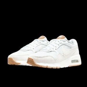 Nike Air Max SC Running Womens White Platinum Tint Gum Brown